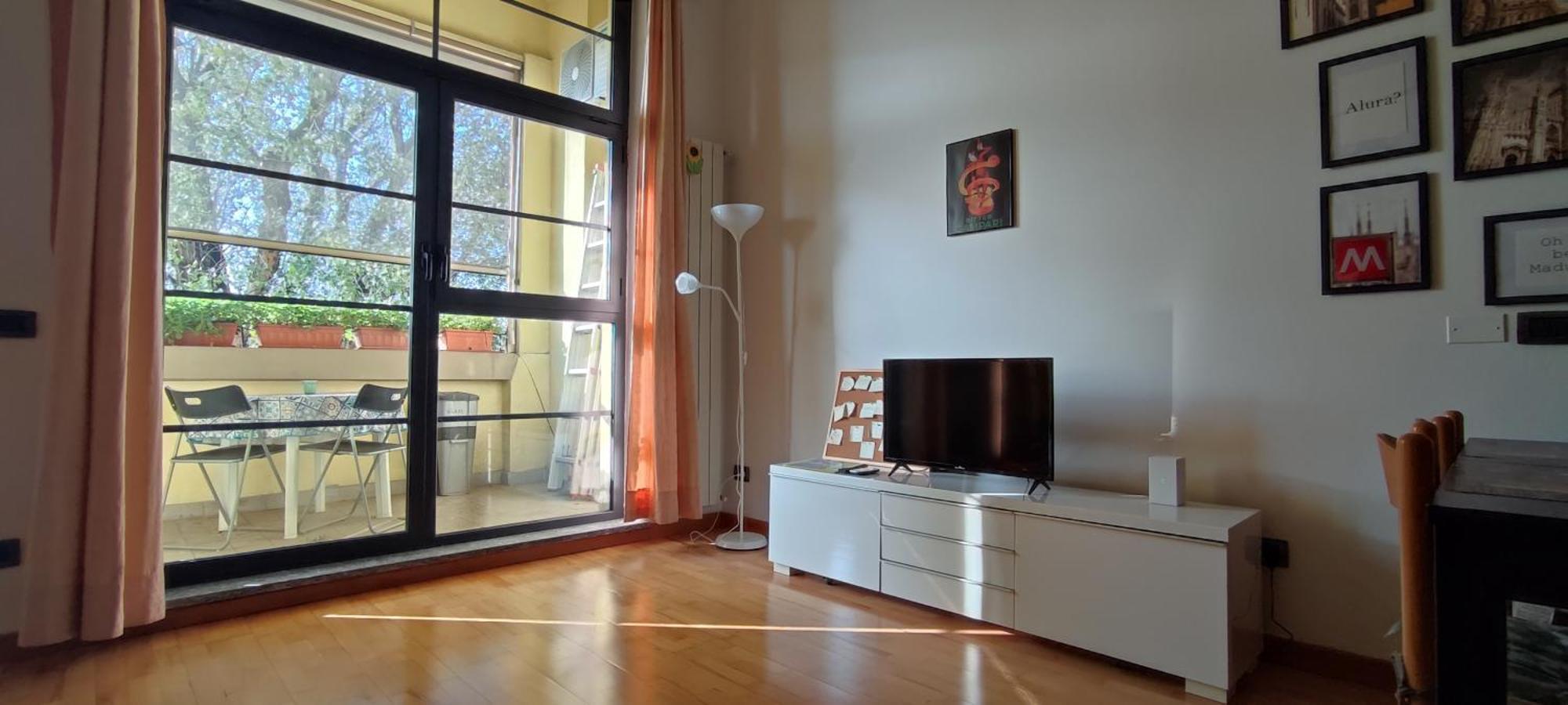 La Casa Di Amy - Loft Con Garage Privato Lägenhet Milano Exteriör bild